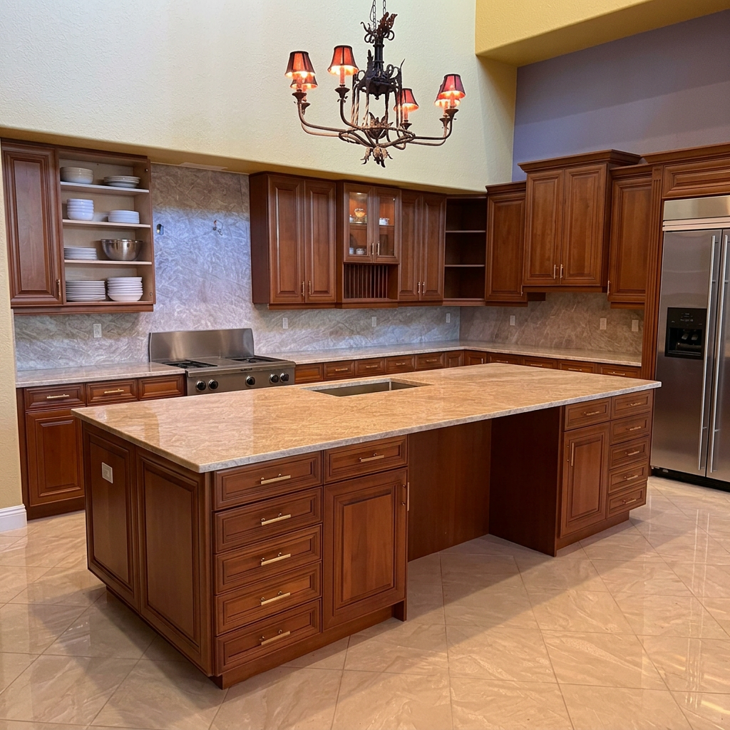 Quartzite countertop installation Sarasota Florida - Altar Stone
