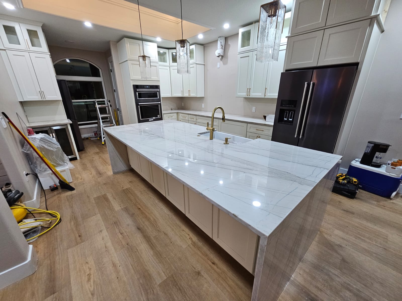 Quartzite countertop installation Sarasota Florida - Altar Stone