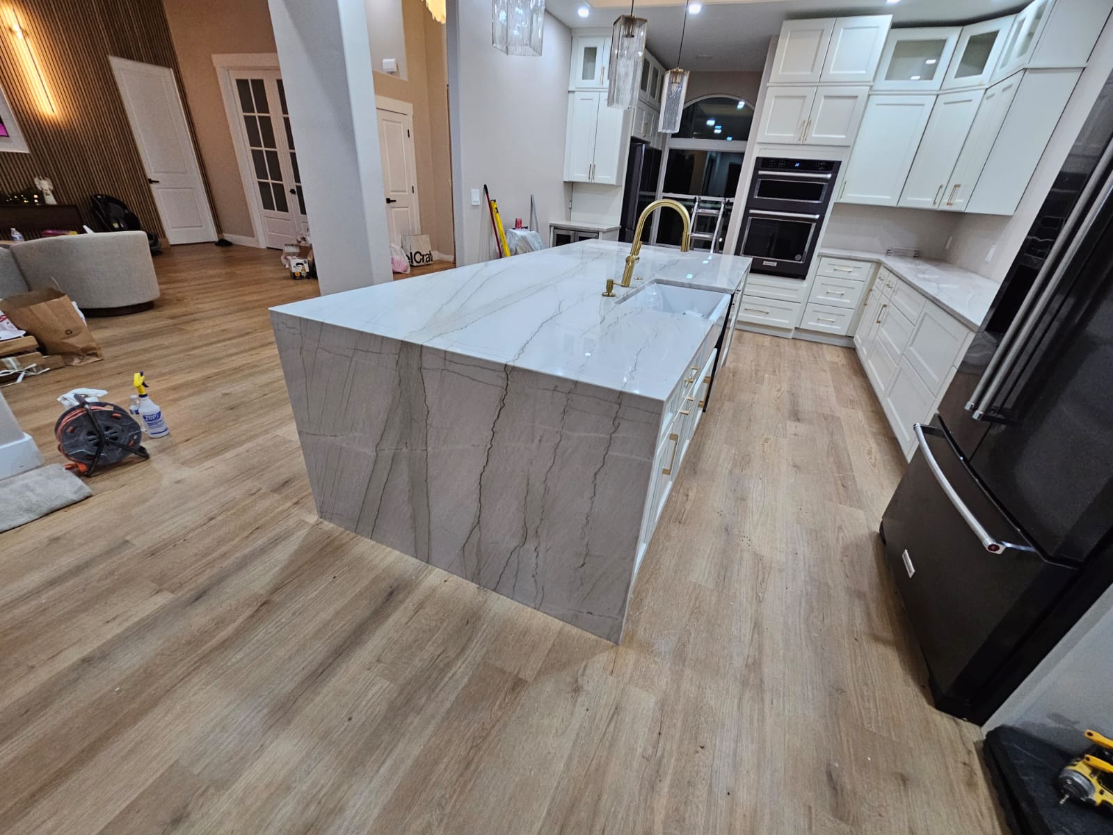 Quartzite countertop installation Sarasota Florida - Altar Stone