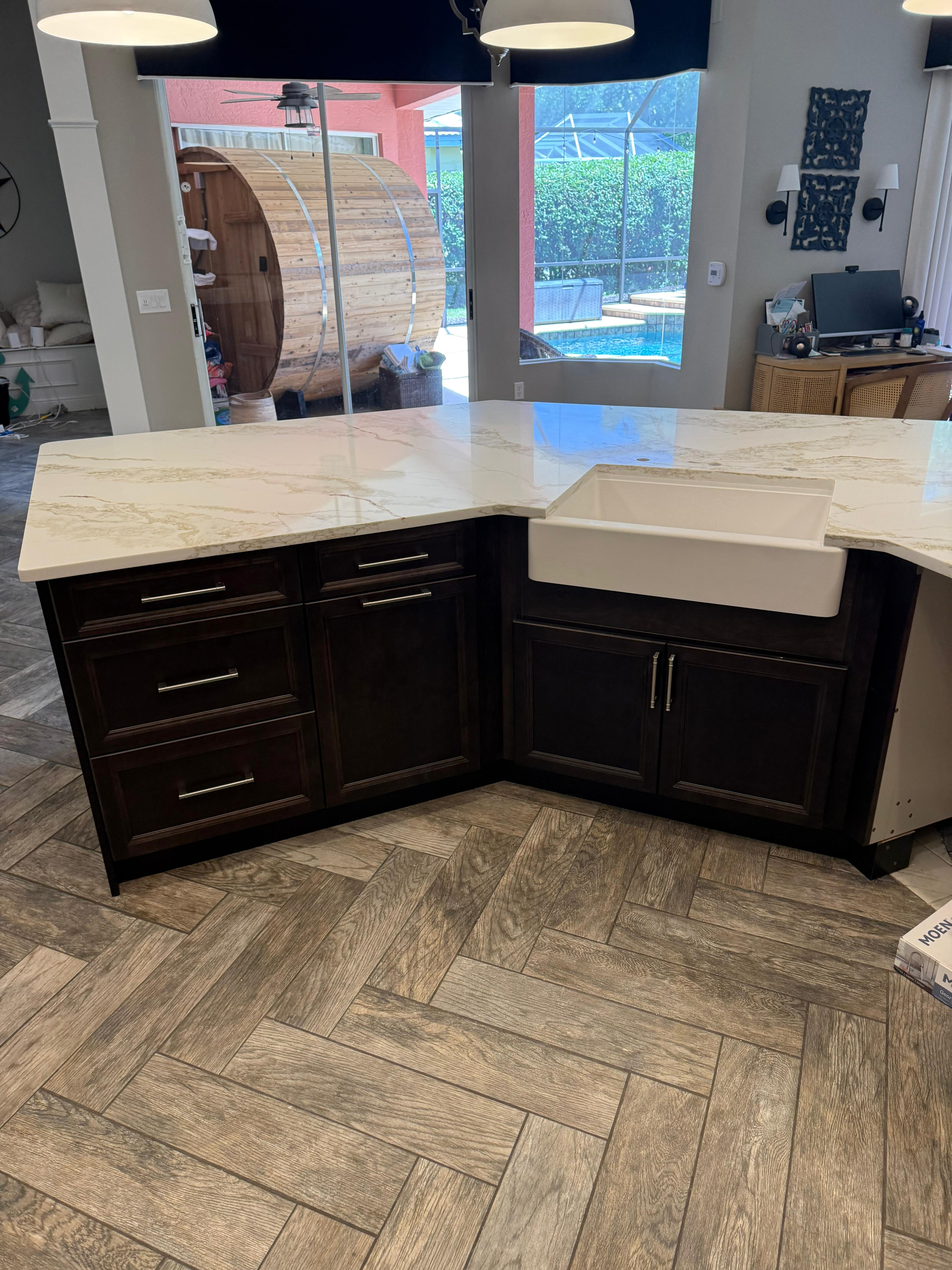 Quartz countertop installation Sarasota Florida - Altar Stone