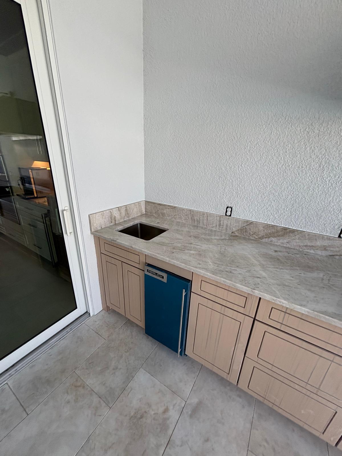 Quartzite countertop installation Sarasota Florida - Altar Stone