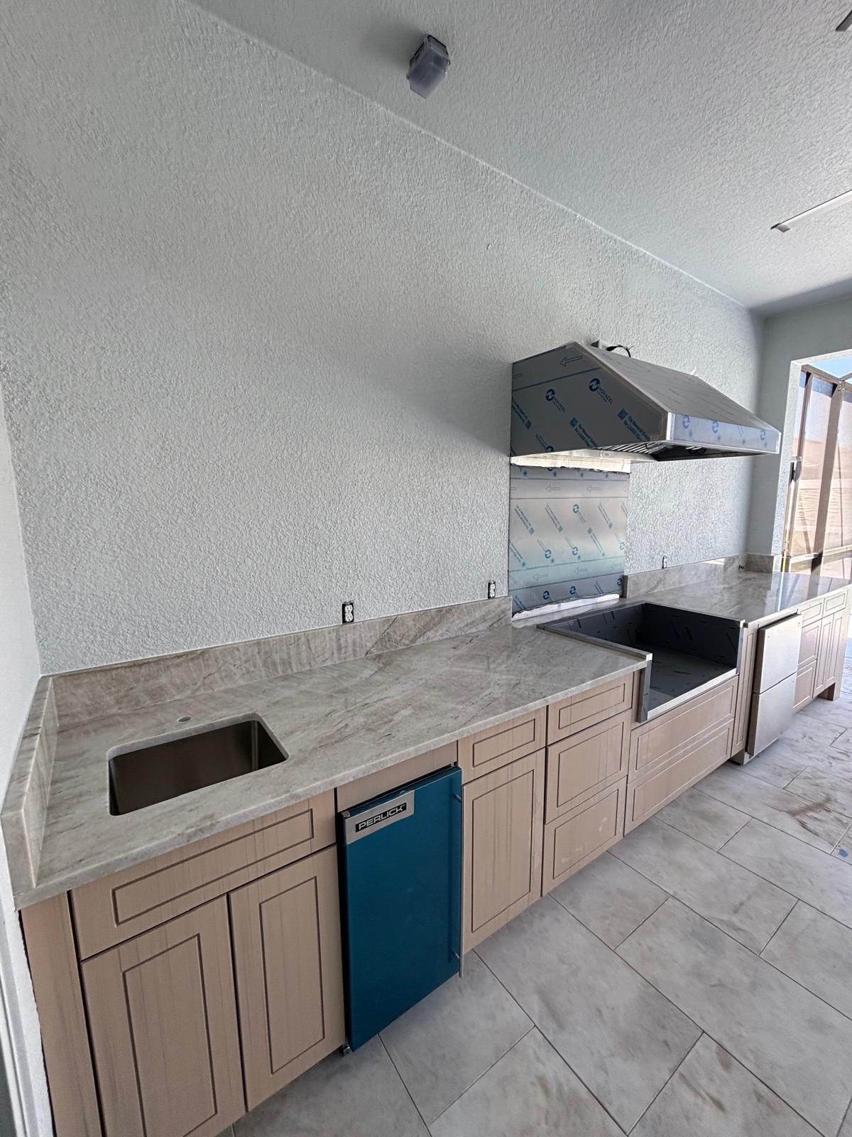 Quartzite countertop installation Sarasota Florida - Altar Stone