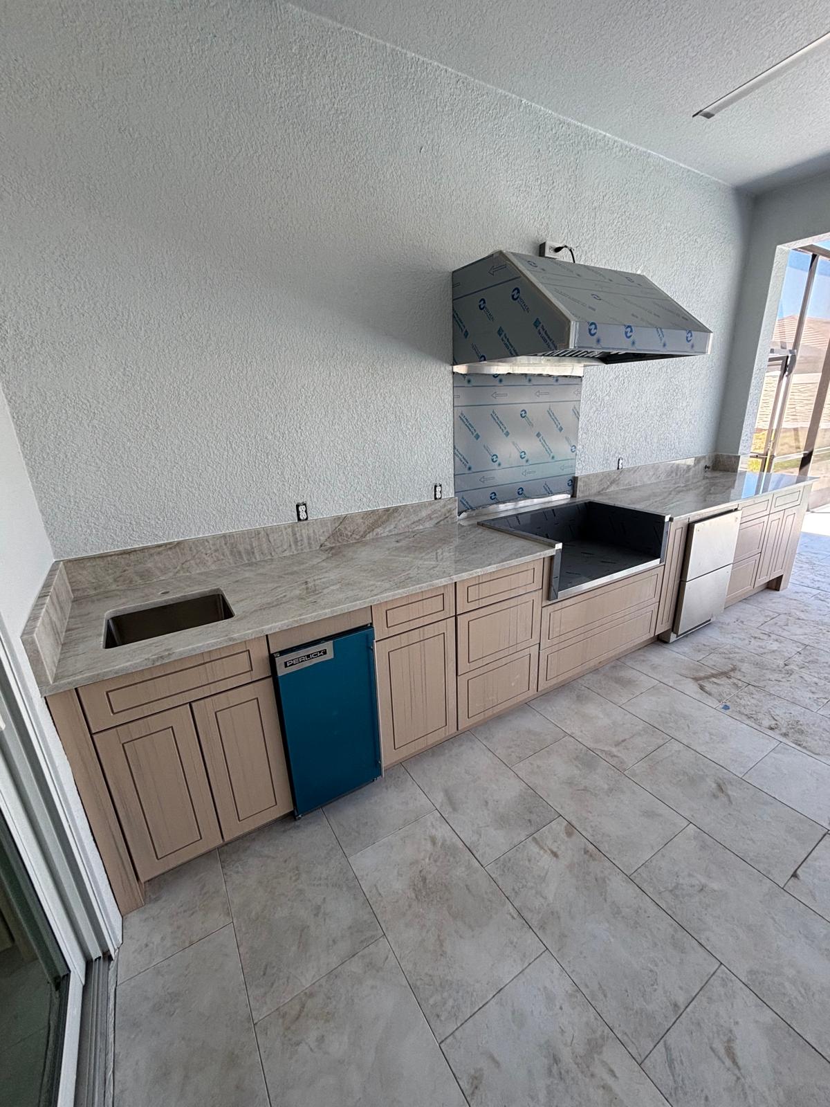 Quartzite countertop installation Sarasota Florida - Altar Stone