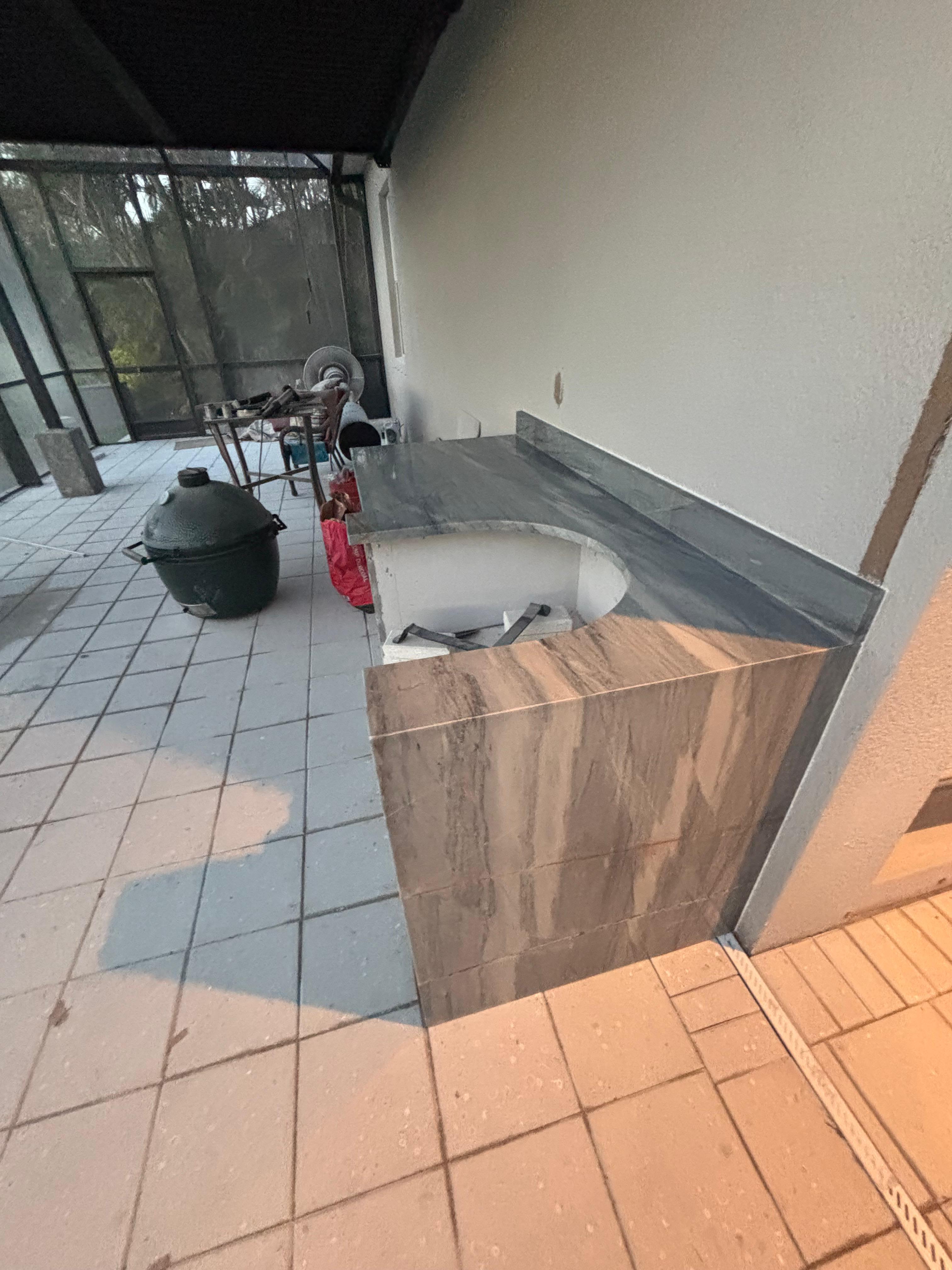 Quartzite countertop installation Sarasota Florida - Altar Stone