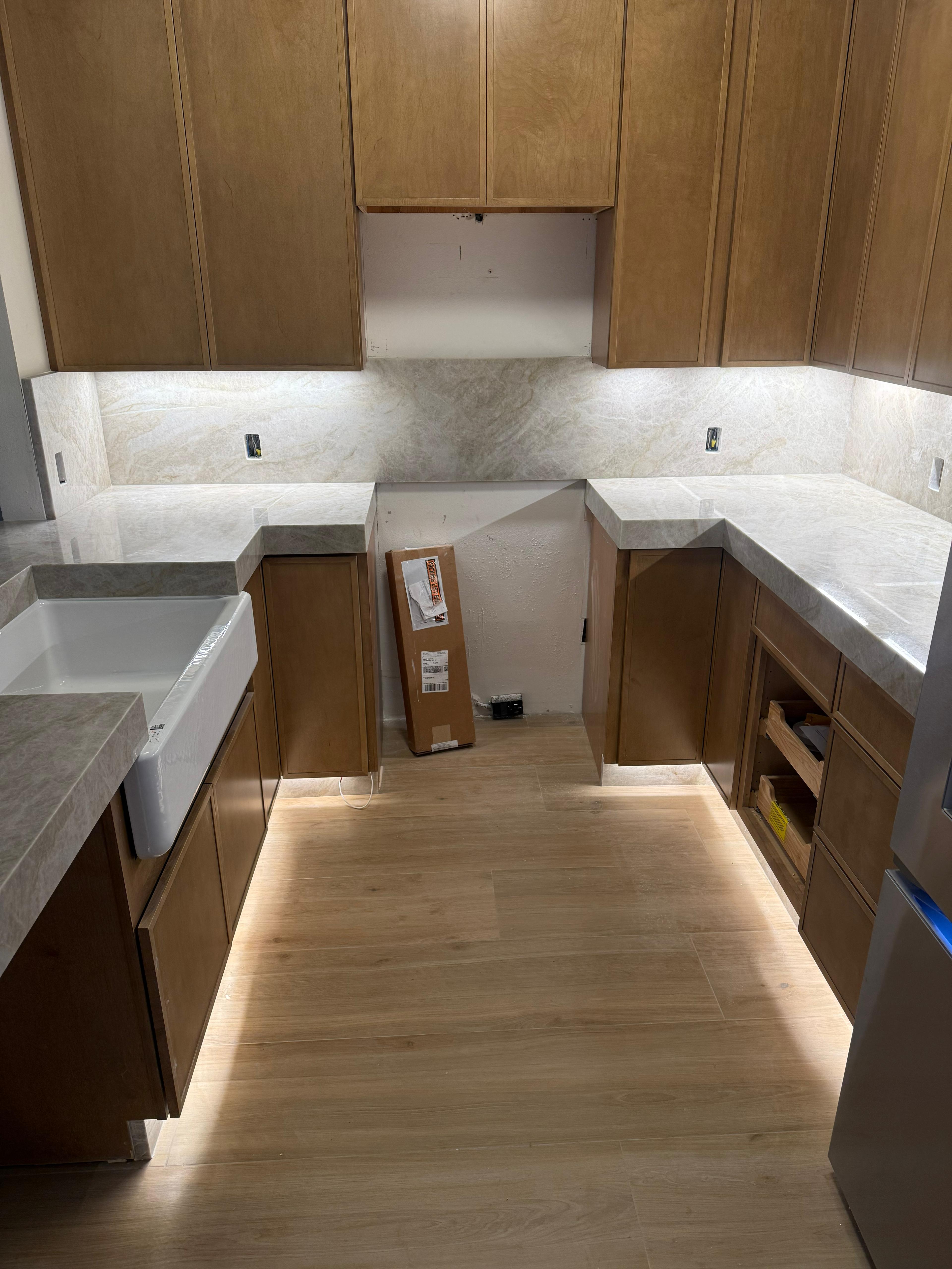 Quartzite countertop installation Sarasota Florida - Altar Stone