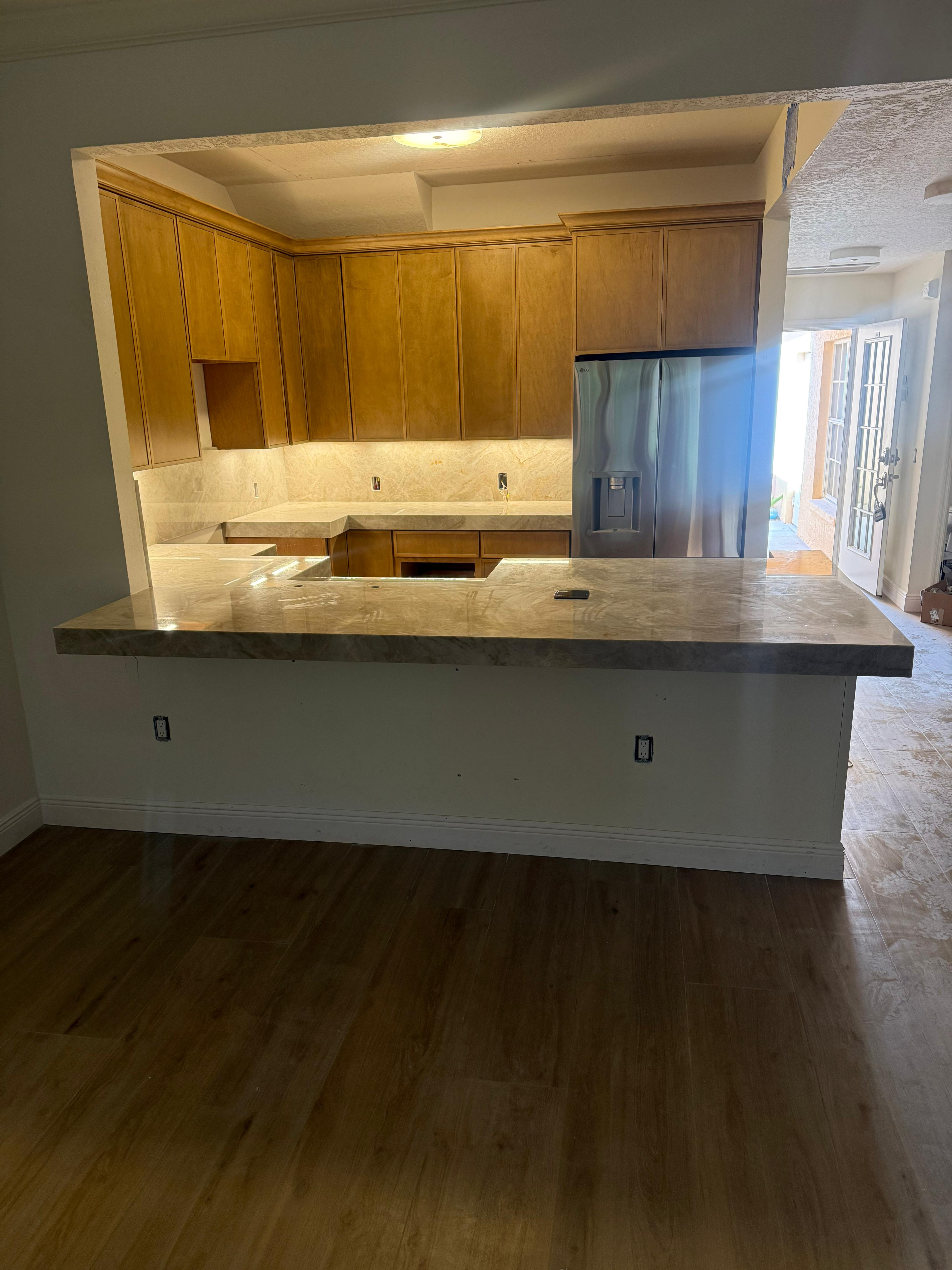 Quartzite countertop installation Sarasota Florida - Altar Stone