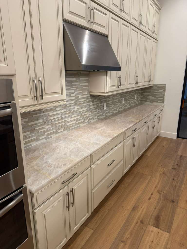 Quartzite countertop installation Sarasota Florida - Altar Stone