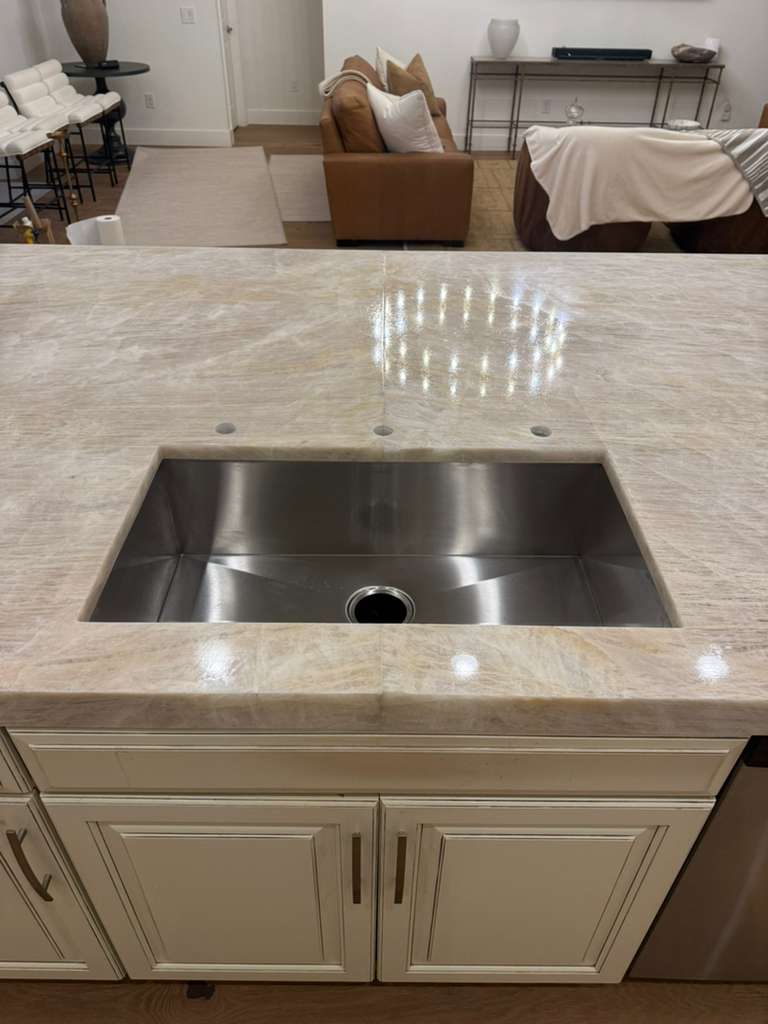 Quartzite countertop installation Sarasota Florida - Altar Stone