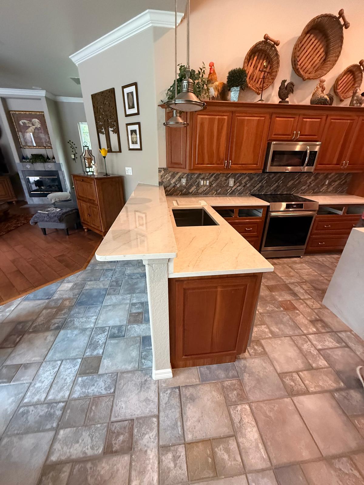 Quartz countertop installation Sarasota Florida - Altar Stone