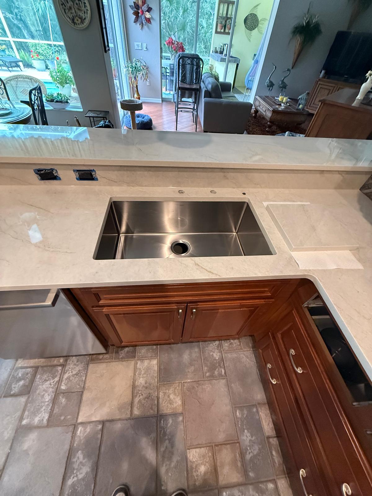 Quartz countertop installation Sarasota Florida - Altar Stone
