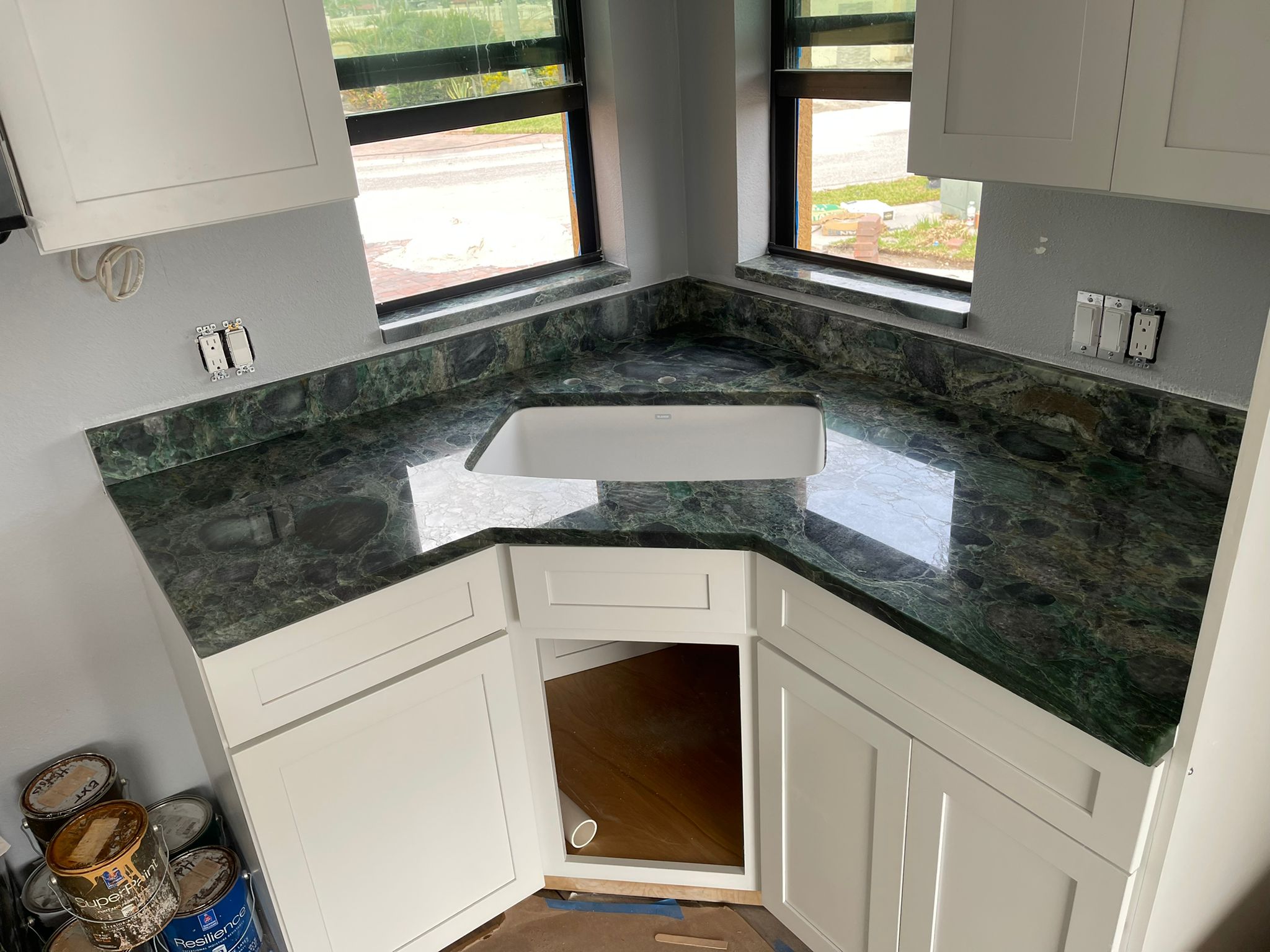 Quartzite countertop installation Sarasota Florida - Altar Stone