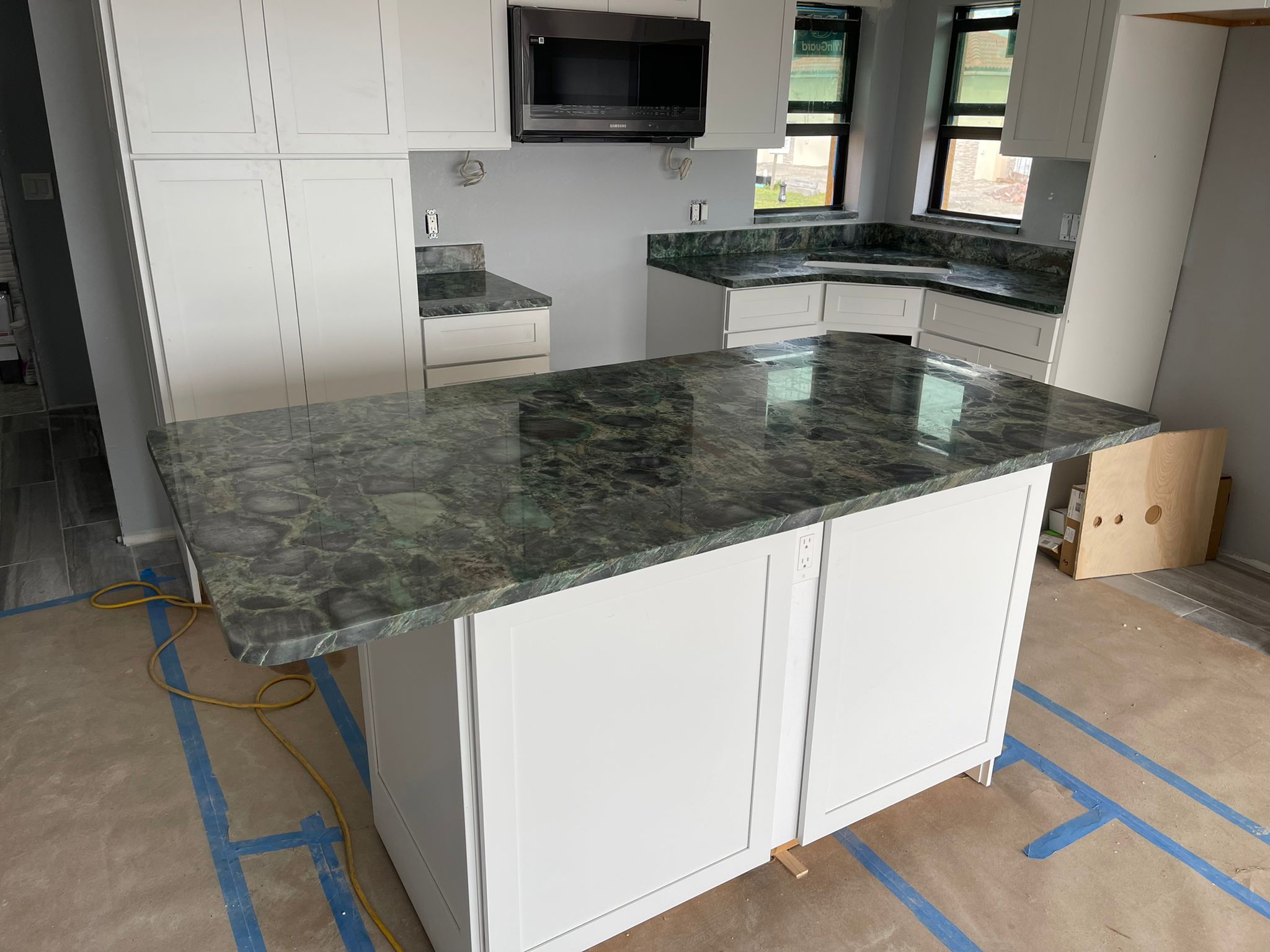 Quartzite countertop installation Sarasota Florida - Altar Stone