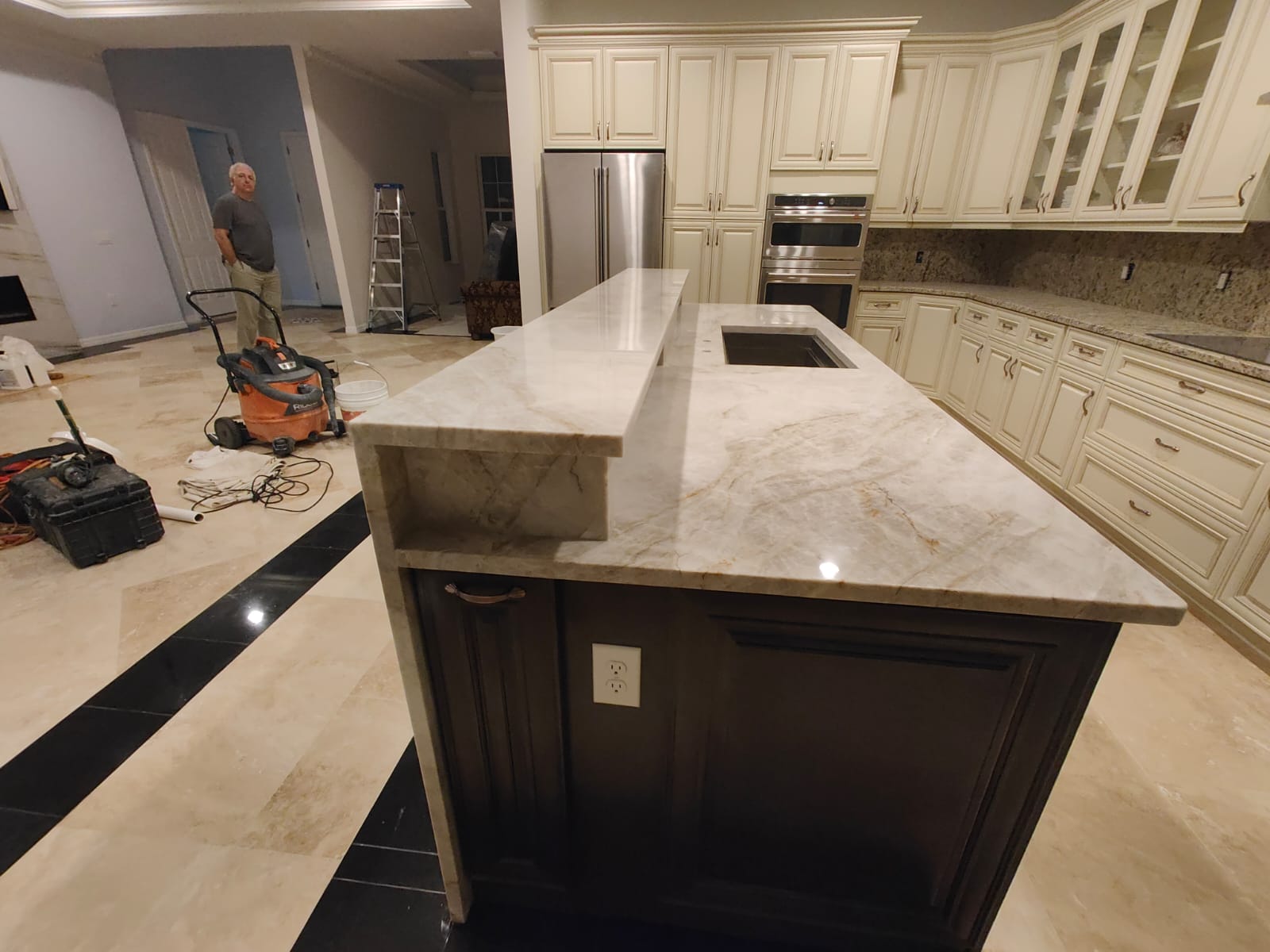 Quartzite countertop installation Sarasota Florida - Altar Stone