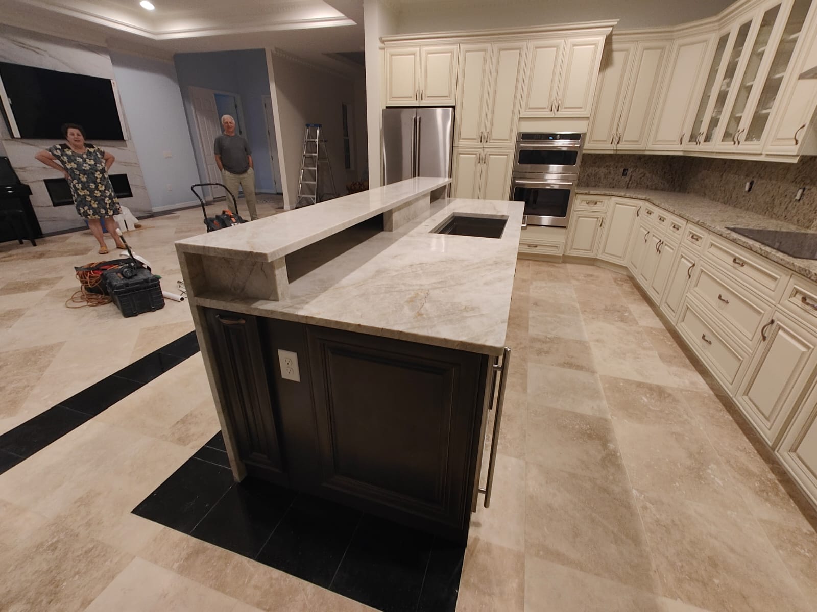 Quartzite countertop installation Sarasota Florida - Altar Stone
