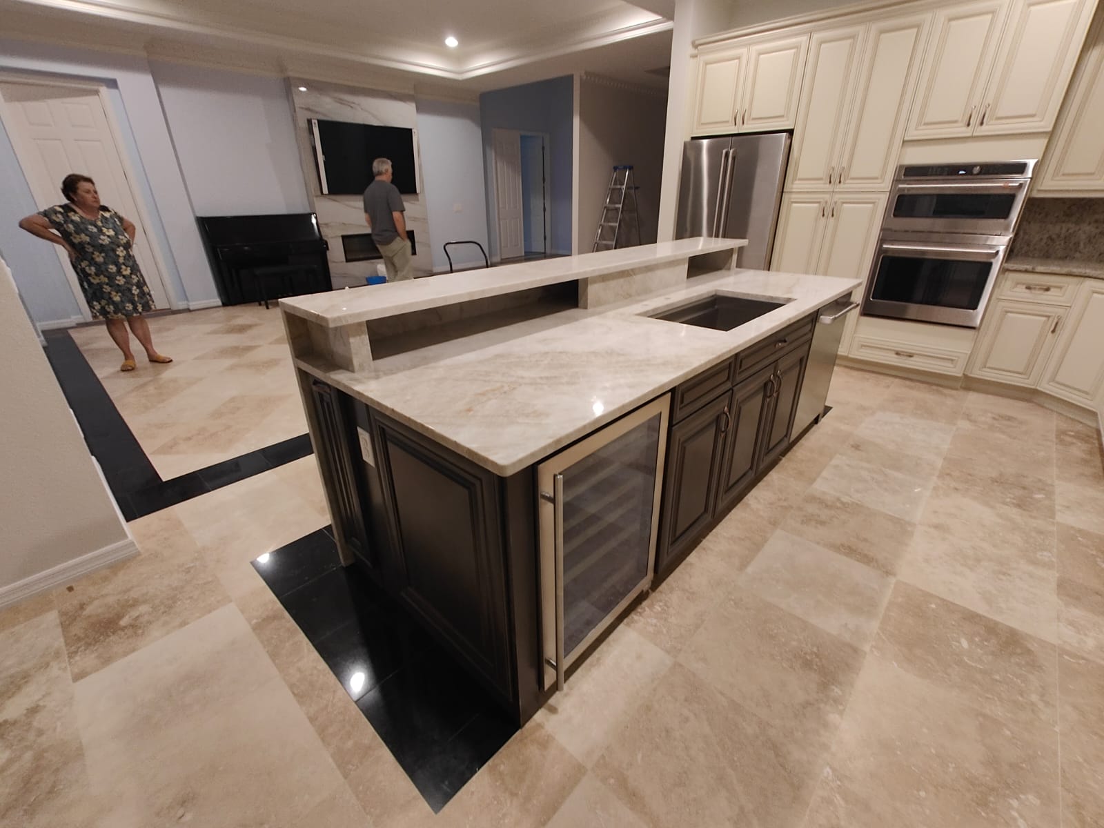 Quartzite countertop installation Sarasota Florida - Altar Stone