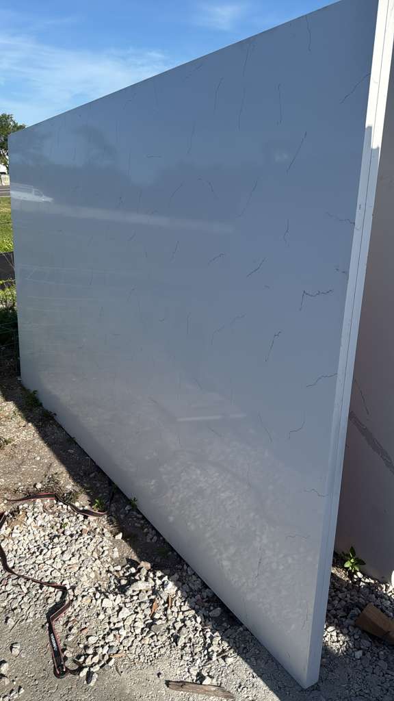 Carrara Quartz Slab in Sarasota, FL quartz slab